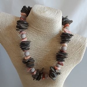 Vintage Mixed Stone Necklace